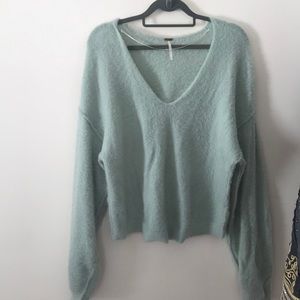 Free People Forever Cashmere V-neck sweater